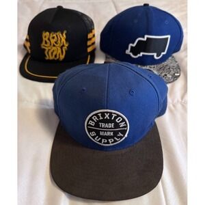 Mens‎ Brixton & Trukfit Snapback/Trucker Hats Streetwear Caps Adjustable Size